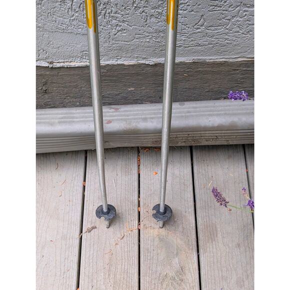 Swix All-Mountain Ski Poles | 115cm (46") | Silver & Yellow - Picture 5 of 6